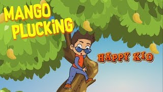 Happy Kid  Mango Plucking  Episode 7  Kochu Tv  Malayalam [upl. by Bostow]