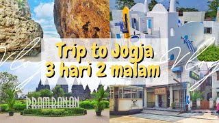 ITINERARY JOGJA 3 HARI 2 MALAM  Rekomendasi Tempat Wisata di Jogja [upl. by Nauqe]