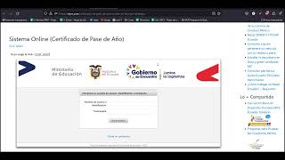 Certificado de Pase de Año Escolar en Internet [upl. by Leahcimnaj]