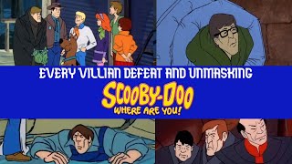 Scooby Doo Where Are You Every Villain Defeat And Unmasking SEASON 2 HQ [upl. by Lusar]