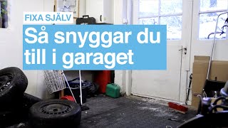 Skapa ordning i ditt garage eller förråd  några enkla råd [upl. by Natfa]