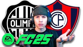 OLIMPIA vs CERRO PORTEÑO EL CLASICO prediccion FC25 [upl. by Akzseinga271]