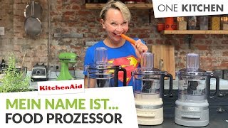 KitchenAid Food Prozessor 17 L amp 21 L – zwei starke Typen stellen sich vor  by One Kitchen [upl. by Lennod]