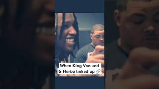 When king Von and G Herbo linked up 🔗 🖤kingvon otf gherbo rap rapper [upl. by Thorstein941]