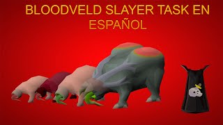 OSRS Bloodveld Slayer Task Guia en Español [upl. by Ranger]