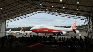 Ein Gigant hebt abBoeings neuer Superjumbo 7478 [upl. by Onyx]