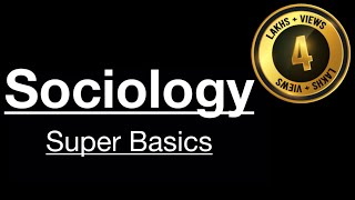 Sociology for UPSC Sociology Super Basics  Introduction to sociology [upl. by Clifton]