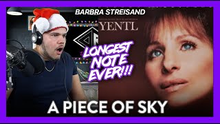 Barbra Streisand Reaction A Piece of Sky THE HIGHEST OF HIGHS  Dereck Reacts [upl. by Enyawud21]