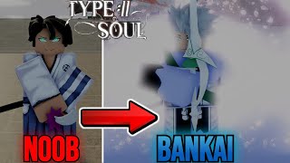 Roblox Type Soul Obtaining ICE BANKAI As TOSHIRO HITSUGAYA PROGRESSION [upl. by Lim682]