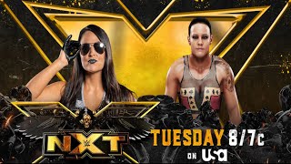 009 Tuesday Show ➤ NXT TakeOverArRival  Tenille Dashwood vs Shayna Baszler [upl. by Anailil]