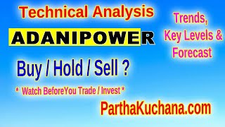 Adani Power Stock Analysis Bearish Trends Key Levels amp Insights [upl. by Nahgem367]