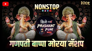 गणपतीची कडक नॉनस्टॉप गाणी 2024  Ganpati Bappa Nonstop Dj Song  Ganpati Dj Song  Ganpati Songs [upl. by Ostap]