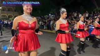 🔵 Así suenan las bandas en las fiestas de Ilobasco cabañas El salvador 2024 [upl. by Hsiwhem732]