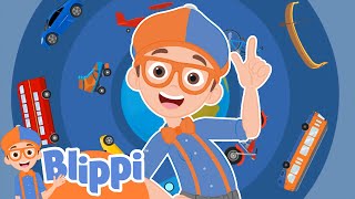 Transport Song｜Blippi｜Childrens Music｜Trucks For Kids｜Geckos Songs [upl. by Nnylaj804]