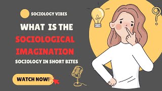 What is the Sociological Imagination  Introduction to Sociology  Society amp Groups [upl. by Gustie]