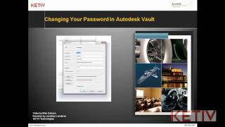 How to Change Your Autodesk Vault Password [upl. by Hgielrak]