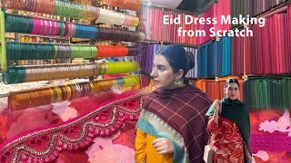 Eid Dress Recreation Series Part 3  Ethnic amp Lulusar 8K Challenge  Local Shopping [upl. by Amy]