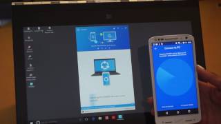 Connecting your phone and PC with SHAREit [upl. by Elamor]