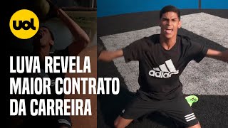 LUVA DE PEDREIRO assina com a ADIDAS e revela MAIOR contrato da carreira [upl. by Aay]