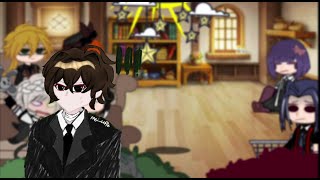 Bsd react to Dazais Aus [upl. by Wat]