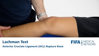 Lachman Test  Anterior Cruciate Ligament ACL Rupture Knee [upl. by Scottie]