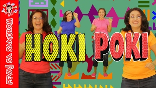 💖 Hoki poki Hokey Pokey 💖 Pevaj sa Sandrom  Dečije pesme  Dečije priče [upl. by Alarice]