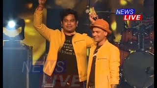 Zubeen Garg and Neel Akash together on stage [upl. by Bathelda]