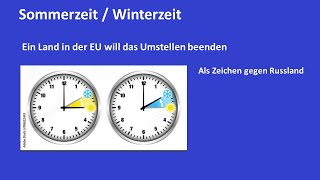 V0094  Zeitumstellung in der Ukraine als Zeichen gegen Russland [upl. by Lalat]