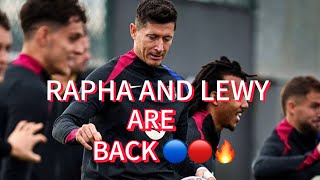 Barcelona Training Today With Lewandowski And Raphinha Ahead Of Celta Vigo Match [upl. by Davis]