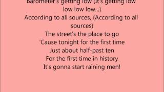 The weather girls Its Raining Men Lyrics [upl. by Ballard]