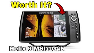 HONEST HUMMINBIRD HELIX 9 MEGA SI GPS G4N REVIEW [upl. by Tess]