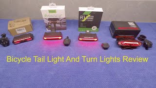 Bicycle Tail Light And Turn Signal Review Bicycle Alarm E Bike Brake Light Bike Blinkers Laser Horn [upl. by Stewart]