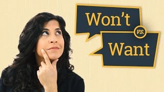 Wont vs Want  American English Pronunciation [upl. by Grati299]