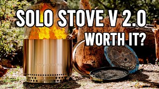 NEW 2022 SOLO STOVE Version 2 Review  Is is worth the cost [upl. by Nedloh]