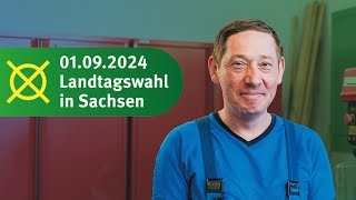 Maschinenführer Patrick Otten zur Landtagswahl 2024 [upl. by Busch]