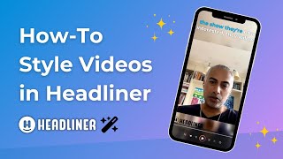 How to style podcast videos with the Advanced Editor podcasting podcastvideos videoediting [upl. by Mharba]