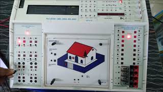 Experiment 1 Door Bell Operation by using PLC [upl. by Eittocs441]