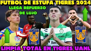 ✅🔥DRAFT Tigres 2024  Todas las BAJAS y ALTAS CONFIRMADAS para el 2024  REFUERZOS de TIGRES [upl. by Wald710]