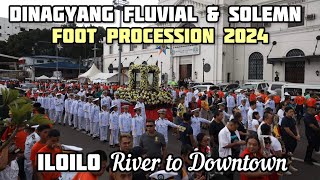 ILOILO DINAGYANG FESTIVAL 2024  FLUVIAL PARADE  FREEDOM GRANDSTAND [upl. by Stoll]