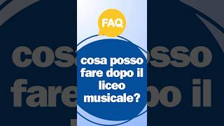 🟡 FAQ ANGELONI 🟡 cosa posso fare dopo il liceo musicale ❔ [upl. by Churchill]