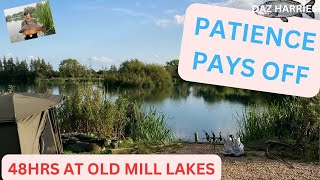 48hrs CARP FISHING AT OLD MILL LAKES carpfishing2023 carpfishinguk carp fishing angling [upl. by Laszlo58]