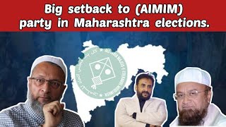 Maharashtra Election mein AIMIM ko bada jhatka  Only one MIM Candidate Won in Maharashtra Election [upl. by Jaret]