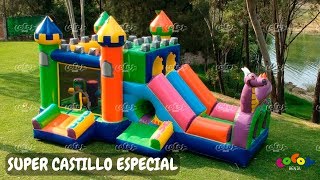 Super Castillo Especial  Inflables Cocoy [upl. by Ahsain]