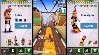 Subway surfers Mumbai  spike with hot rod [upl. by Atolrac]