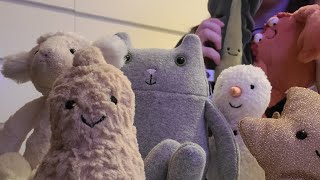 ASMR show and tell  over explaining JELLYCAT toys [upl. by Rese231]