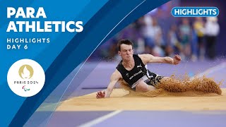 🏃 Para Athletics Highlights  Day 6  Paris 2024 Paralympic Games [upl. by Atekan]