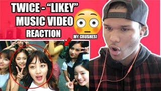 IS SHE MY NEW CRUSH TWICE quotLIKEYquot MV REACTION [upl. by Ecnedurp]