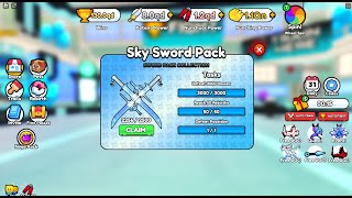 How To Get SKY SWORD PACK OUT OF STOCKUGC LIMITED in Ninja Fighting Simulator [upl. by Estelle288]