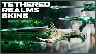 VALORANT TETHERED REALMS SKIN BUNDLE  New Skins Collection Showcase [upl. by Ibmab]