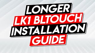 Longer LK1 Alfawise U20 BLTouch Install Guide [upl. by Hibben]